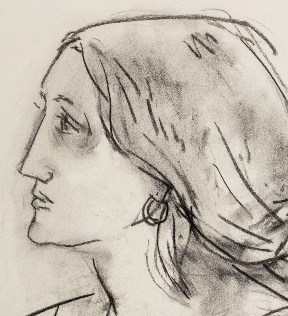Portrait of a Woman - Art Moderno di Manfred Schwartz