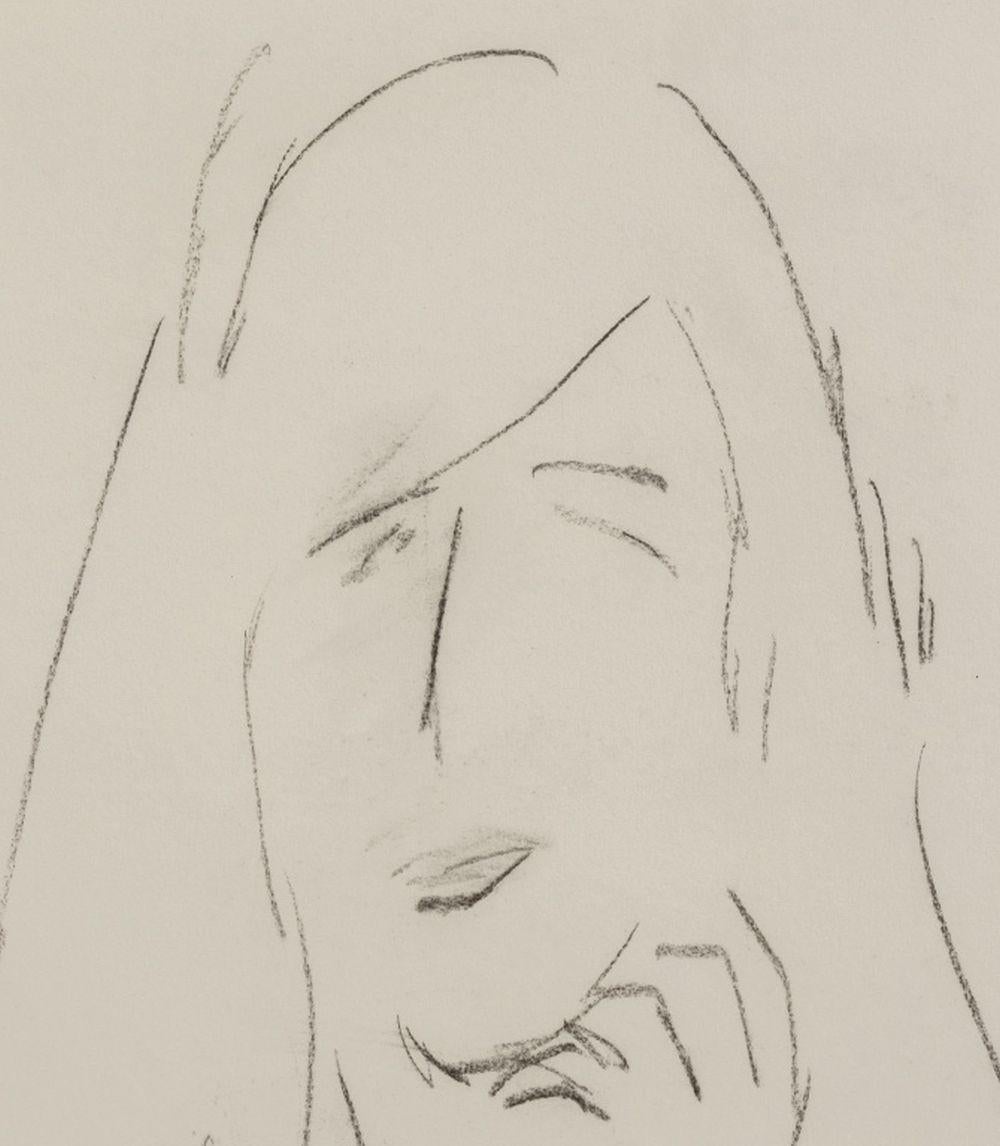 Portrait of a Woman - Art di Manfred Schwartz
