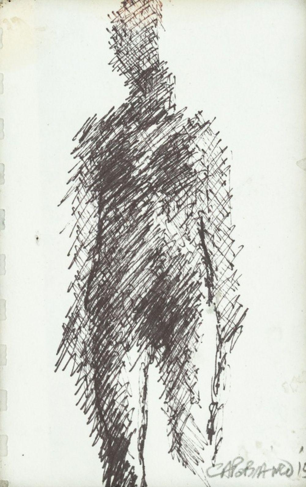 Abstract Figural Compositions, 3 For Sale 2