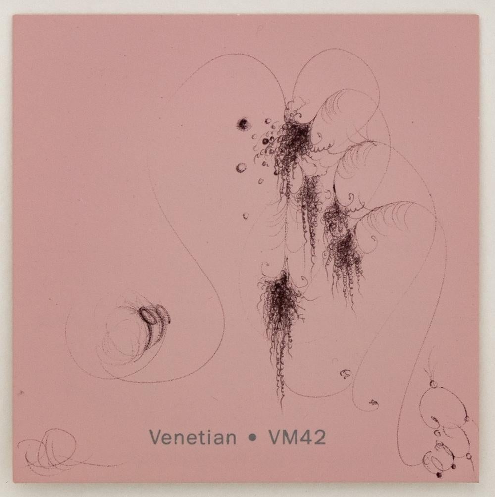 Paul Henry Ramirez Paint Chip Drawing Ballpoint, 3 For Sale 2