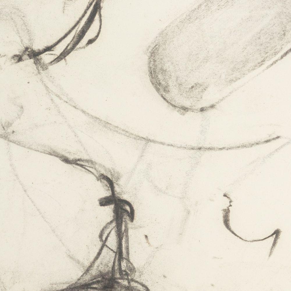 Abstract Compositions, 2 - Beige Abstract Drawing by Robert O'Meara