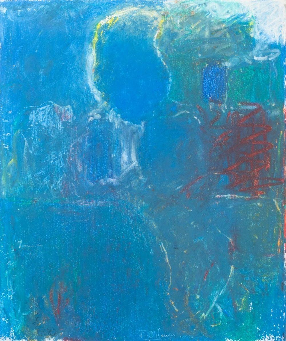 Abstract Composition in Blue - Art by Robert O'Meara