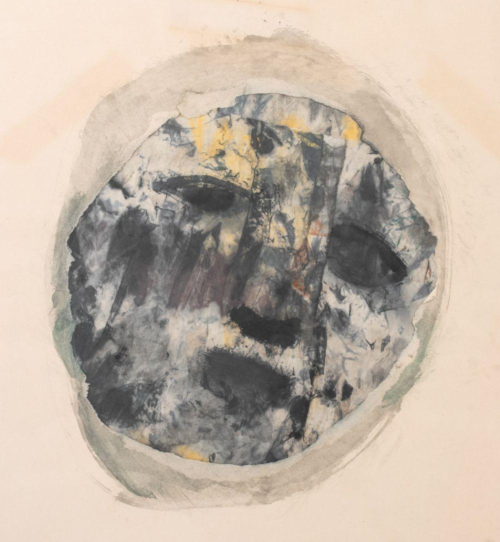 Sin título (Cabeza) - Art Abstracto de Jim Dine