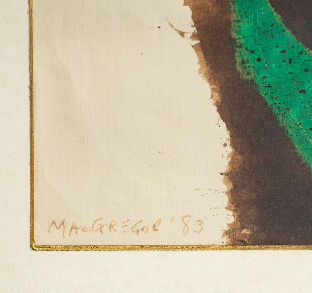 Abstract Compositions, 2 - Beige Abstract Drawing by Willard MacGregor