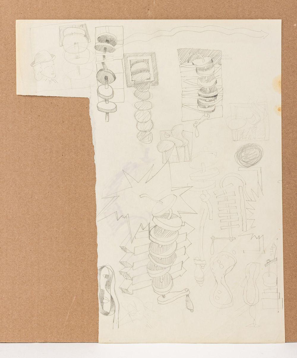 Collection of Preliminary Drawings, 18 For Sale 6