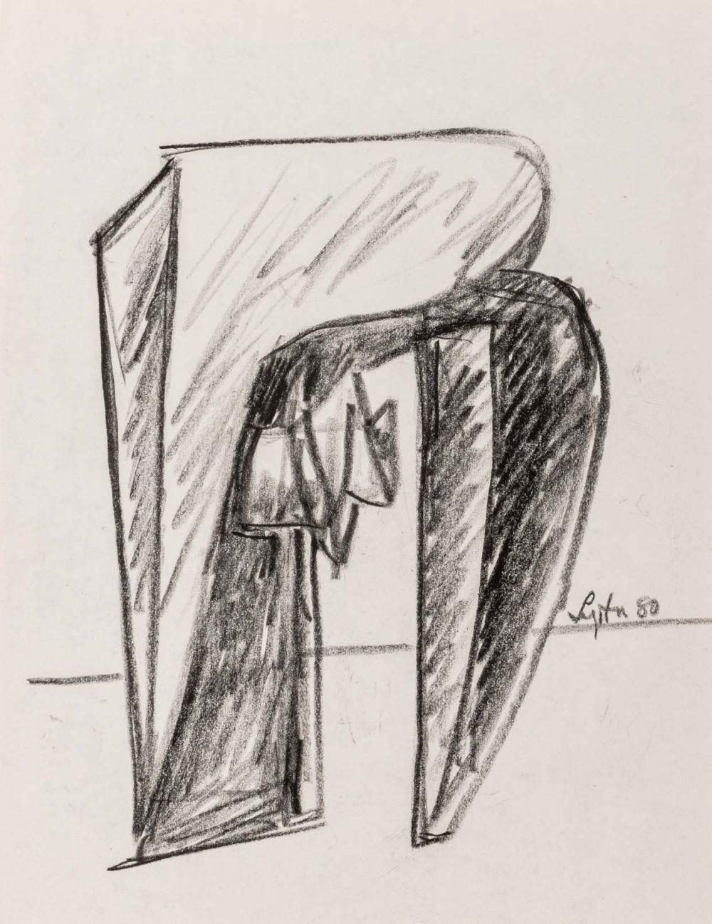 Abstract Expressionist Sculpture Study