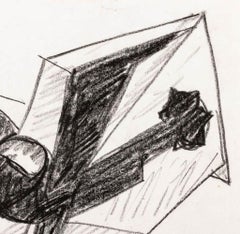 Seymour Lipton-Skulpturstudie, Skizze, 1979