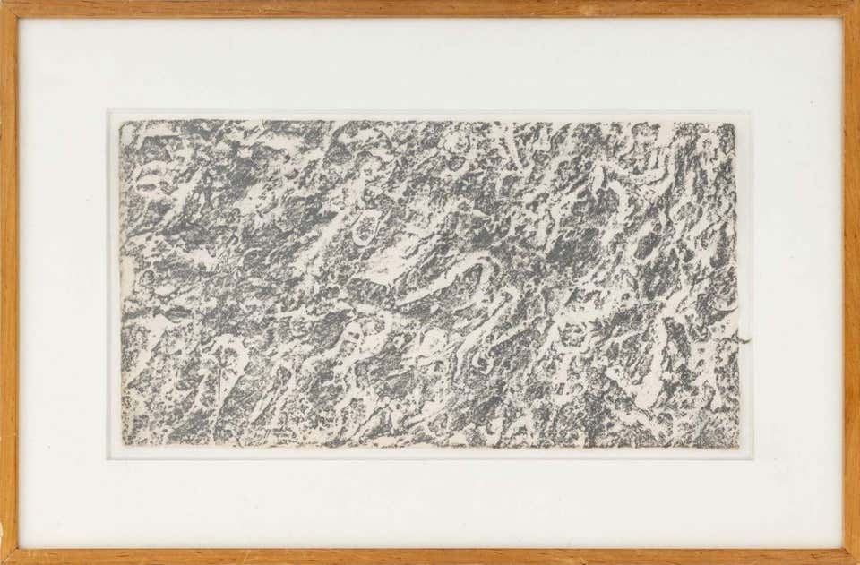 Dove Bradshaw Abstract Composition Graphite, 1990