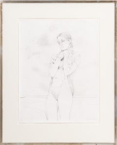 Martin Eder "Nach Hause" Graphite on Paper