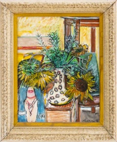 Lorna Marsh Blumenstillleben Aquarell, 2011