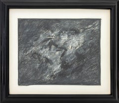 Untitled Automatist Composition, Graphite on Paper, by Joseph Lawrence Gardella
