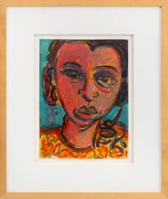 «Thelma», acuarela y lápiz sobre papel, 1985