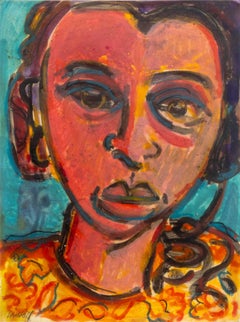 «Thelma», acuarela y lápiz sobre papel, 1985