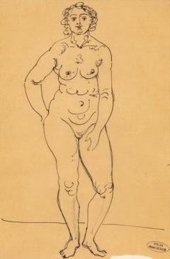 Female nude from the front