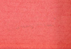 Portrait-encre sur papier, dessin unique signé d'une peintre surréaliste, vers 1960