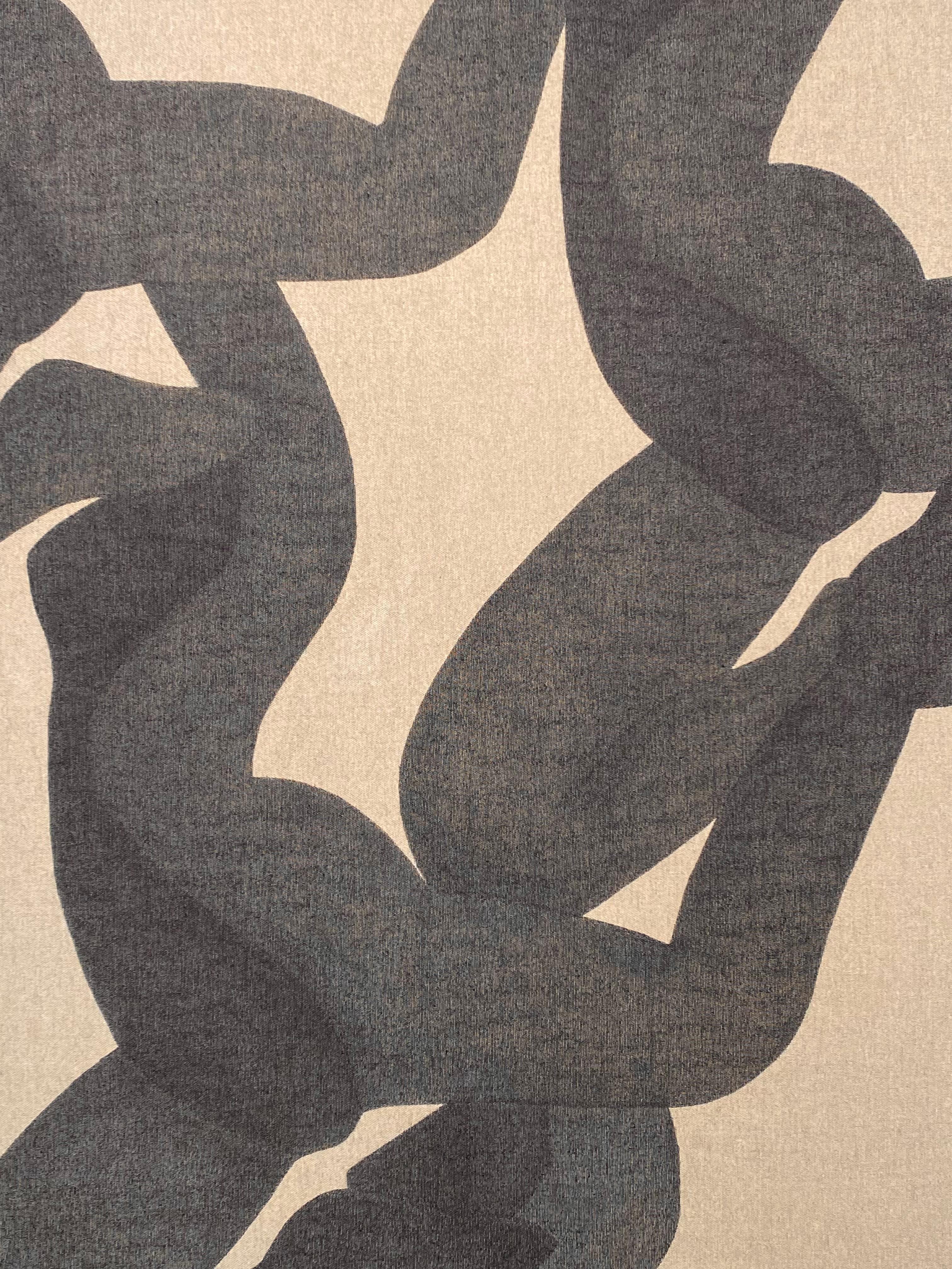 La Victoire - Black Nude by Bergstein