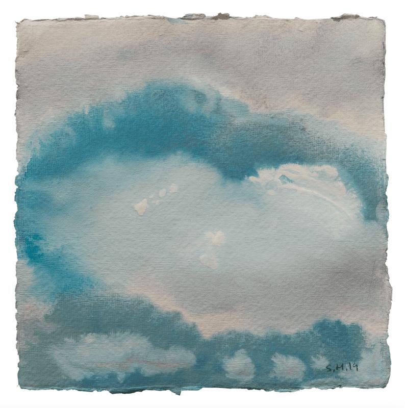 Shelly Malkin Landscape Art - Cloud #74