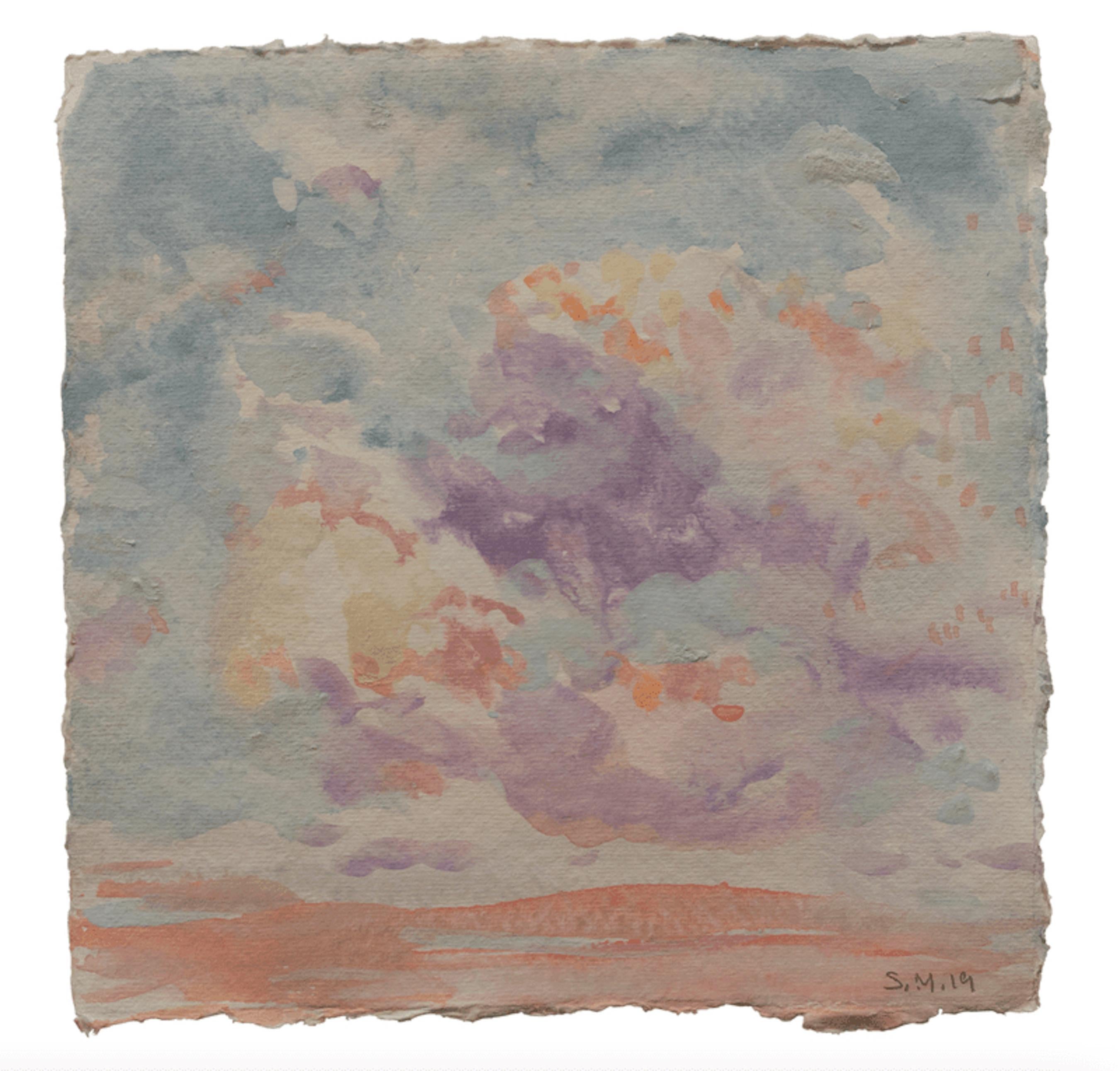 Shelly Malkin Landscape Art - Cloud #53