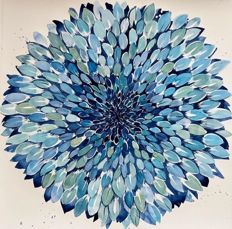 Big Blue Flower - Sommer '25 – Art von Idoline Duke