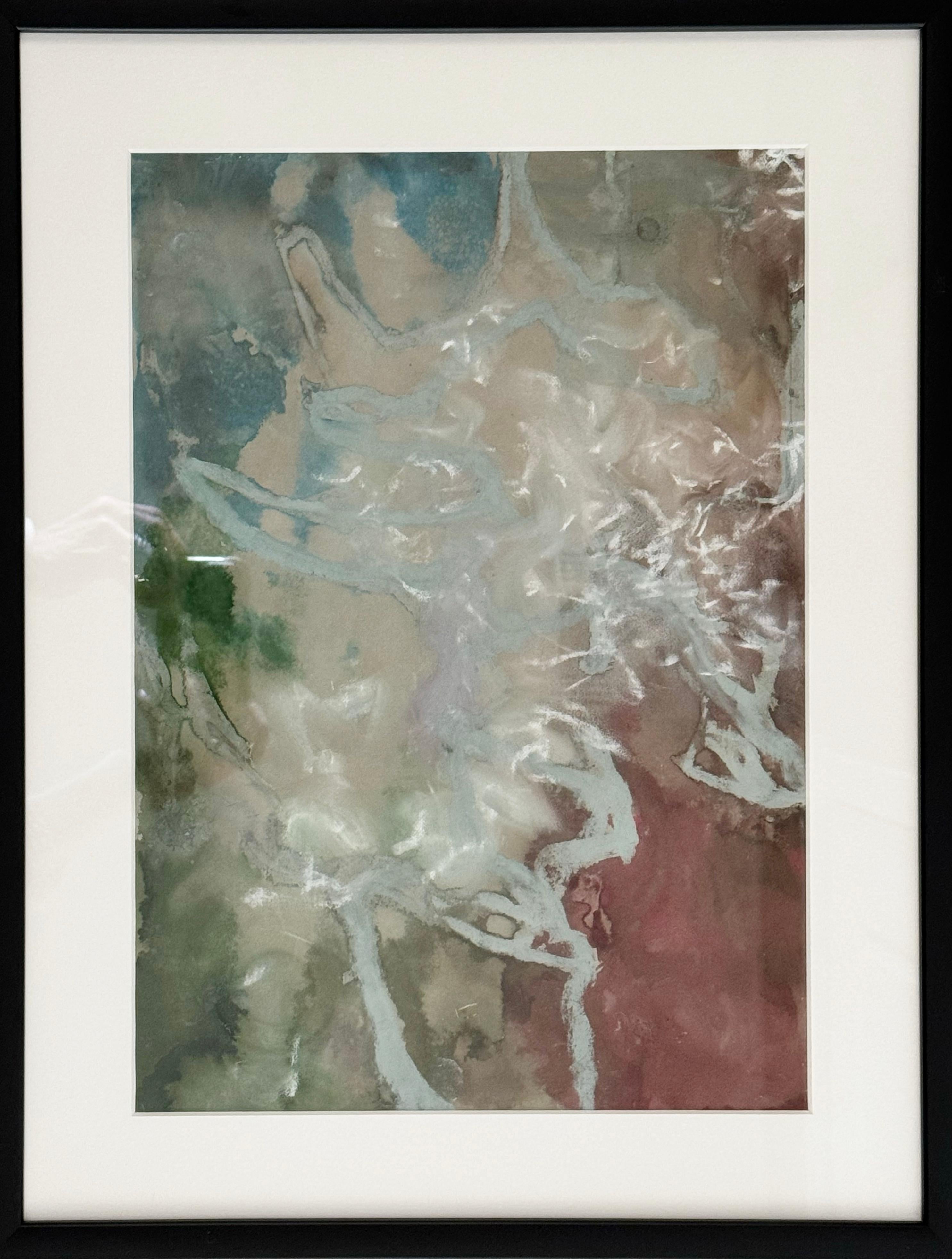 Wayfinding (No. 1) Forest-Inspired Abstract Work on Paper by Katherine Filice For Sale 1