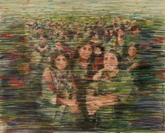 Blumen - Malerei, Farbstift auf Papier