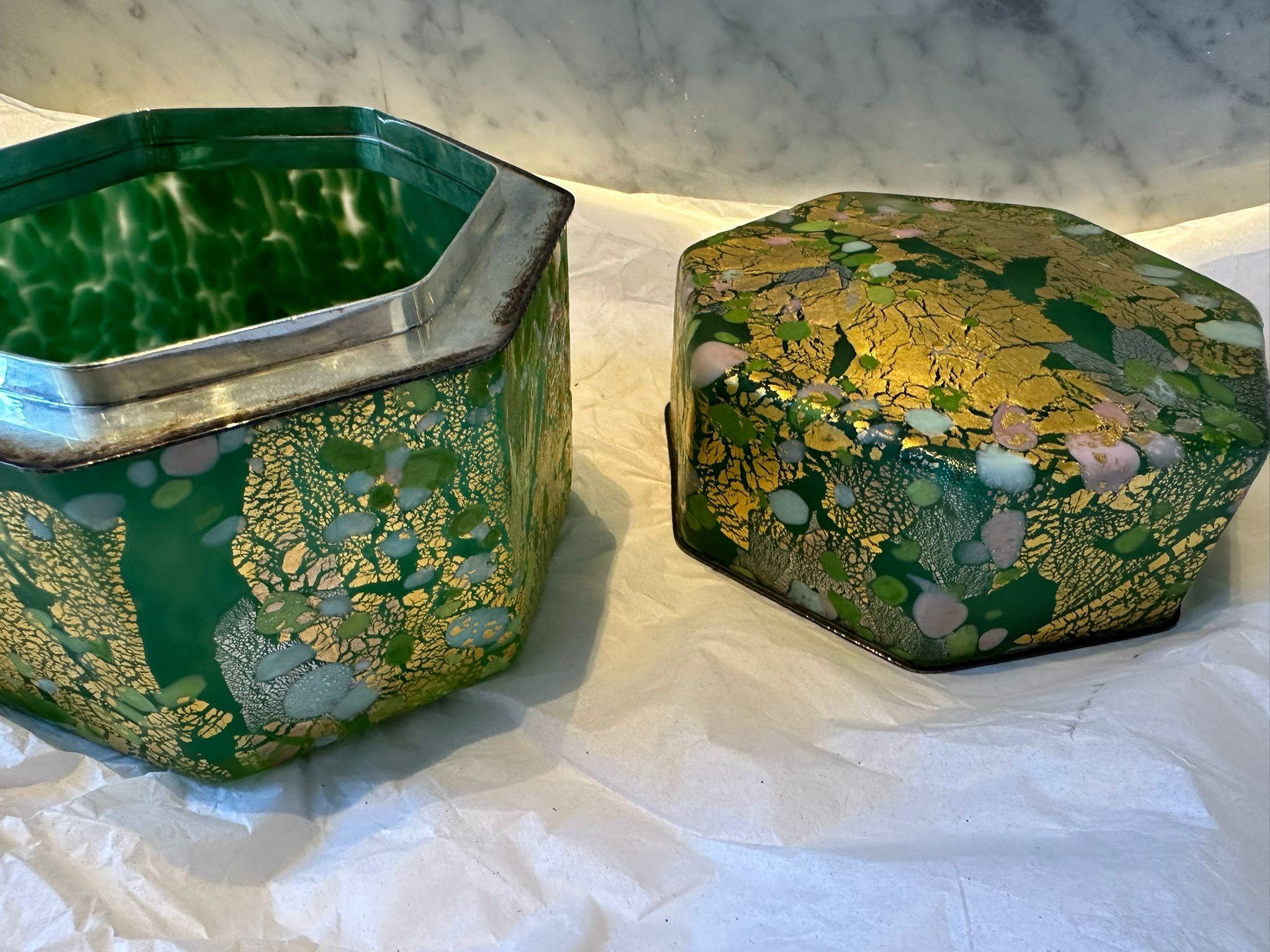 Untitled (ornamental box)  (Glassware) For Sale 4