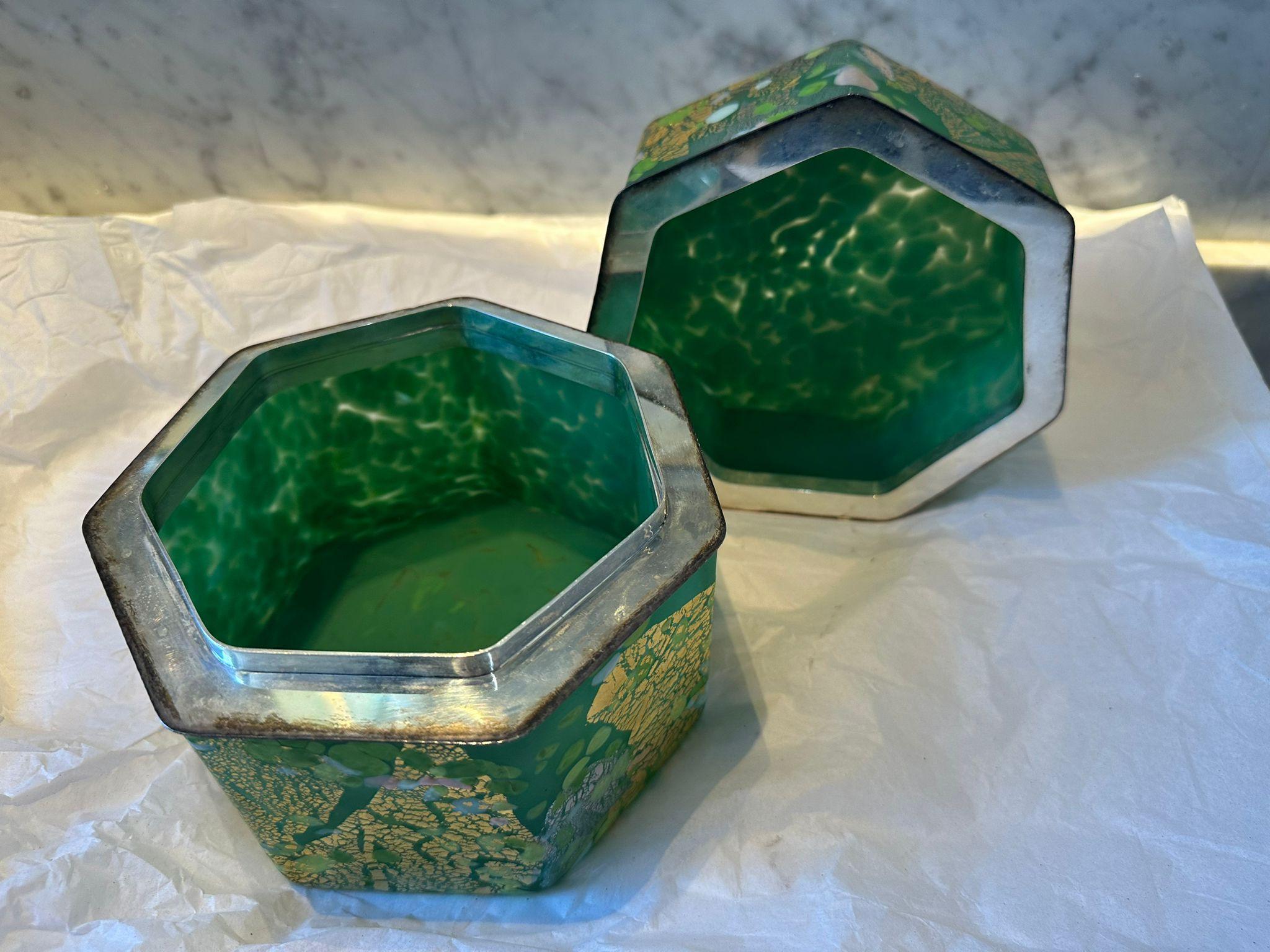 Untitled (ornamental box)  (Glassware) For Sale 8