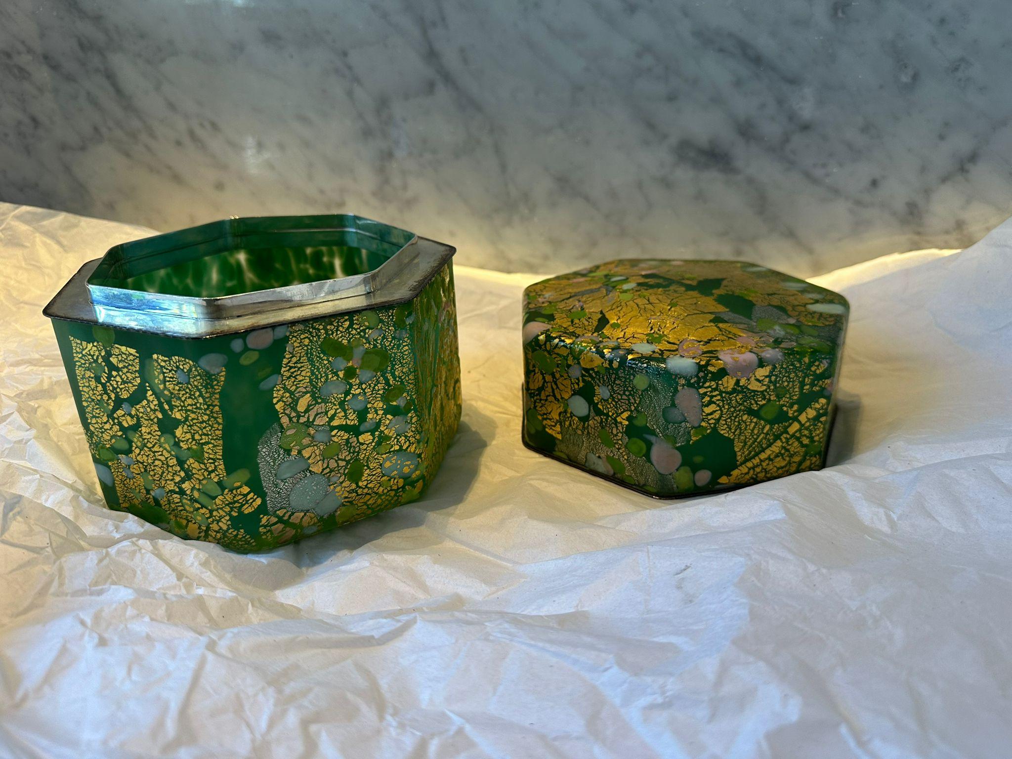 Untitled (ornamental box)  (Glassware) For Sale 6