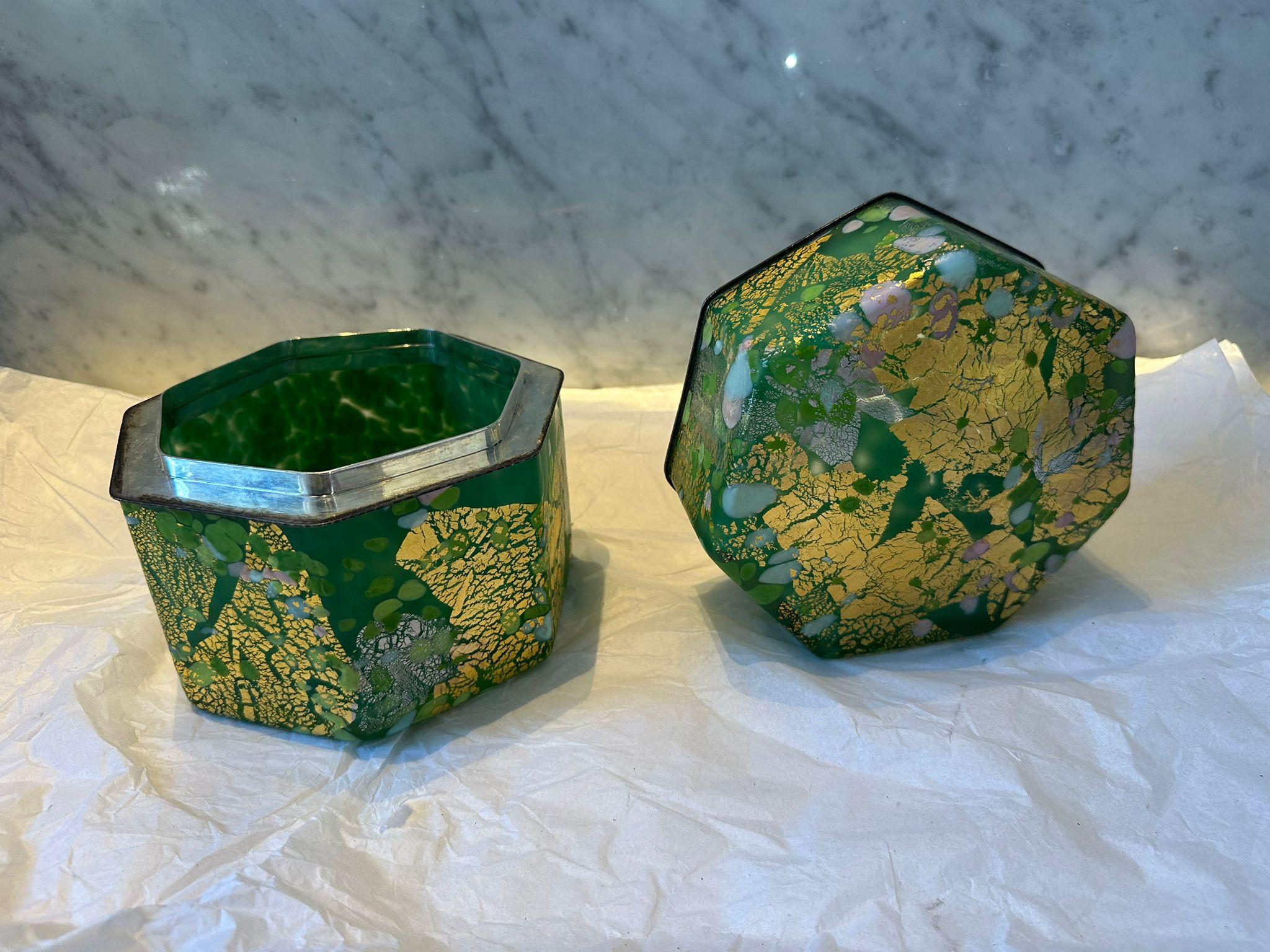 Untitled (ornamental box)  (Glassware) For Sale 17