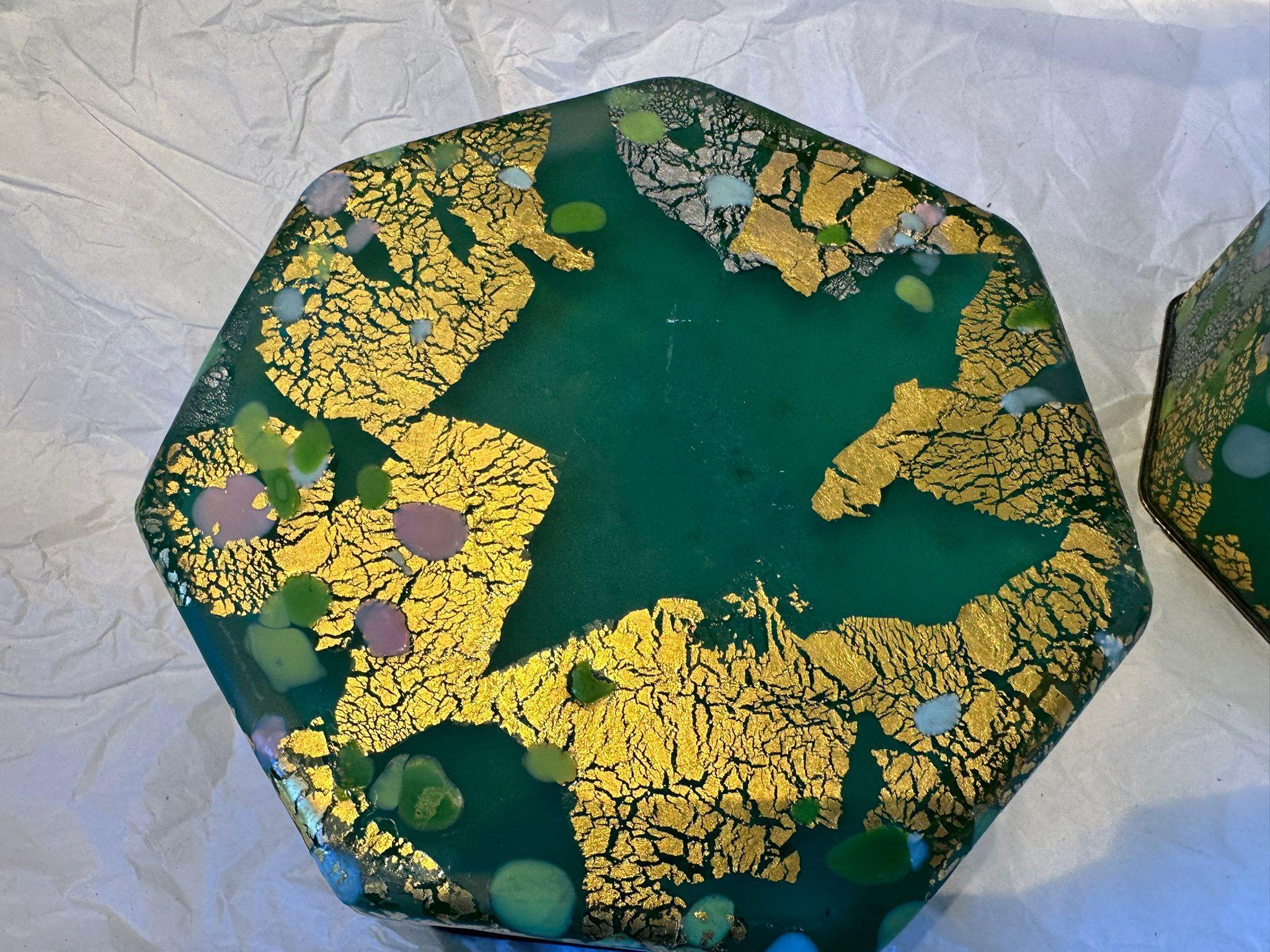 Untitled (ornamental box)  (Glassware) For Sale 14