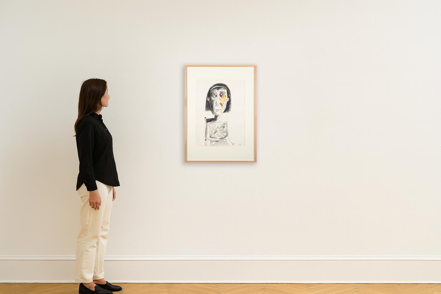 Portrait of a Woman - Art by David Sharpe