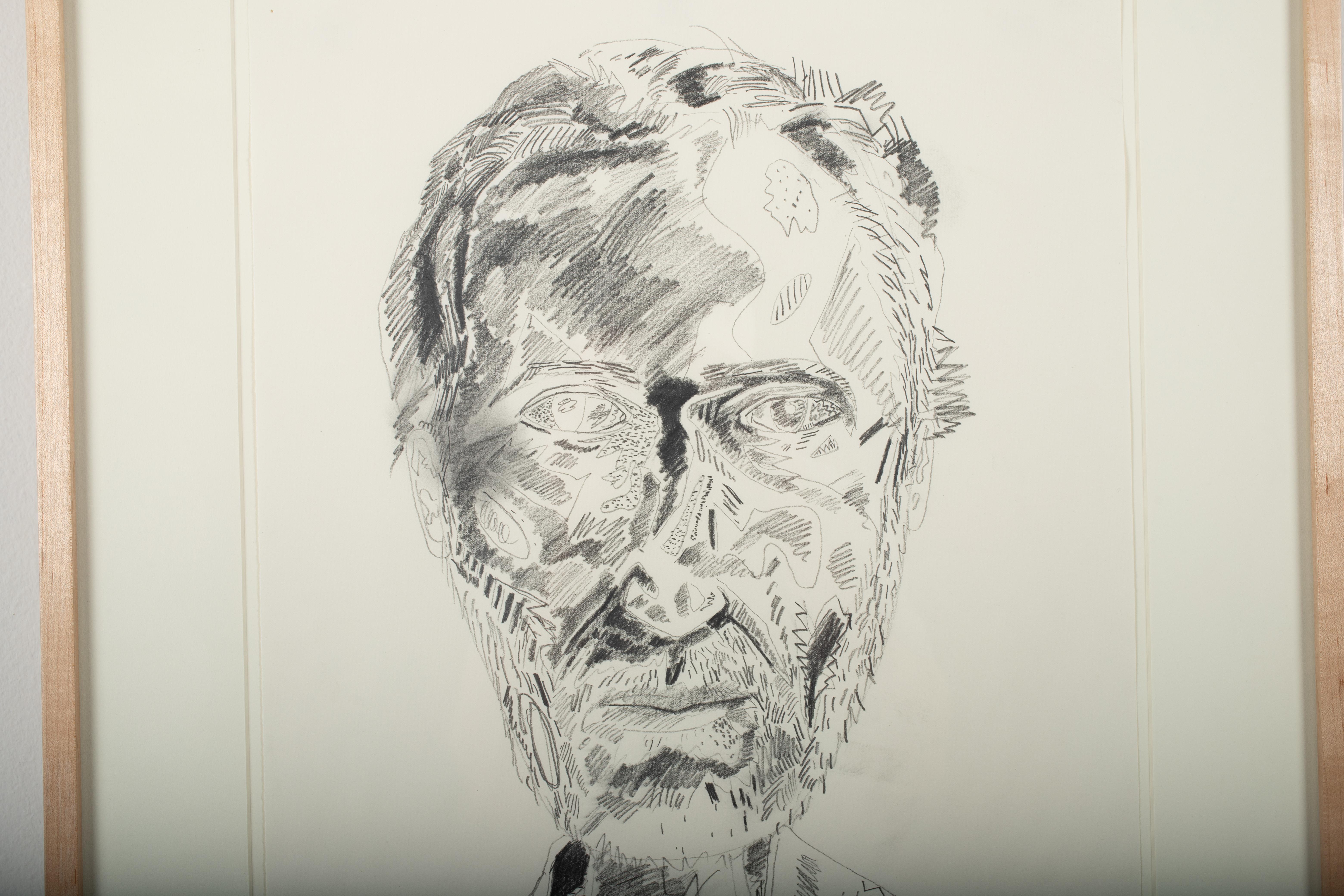 Portrait of a Man - Contemporary Art by David Sharpe
