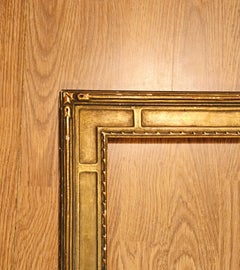 Newcomb Macklin carved Arts & Crafts Frame