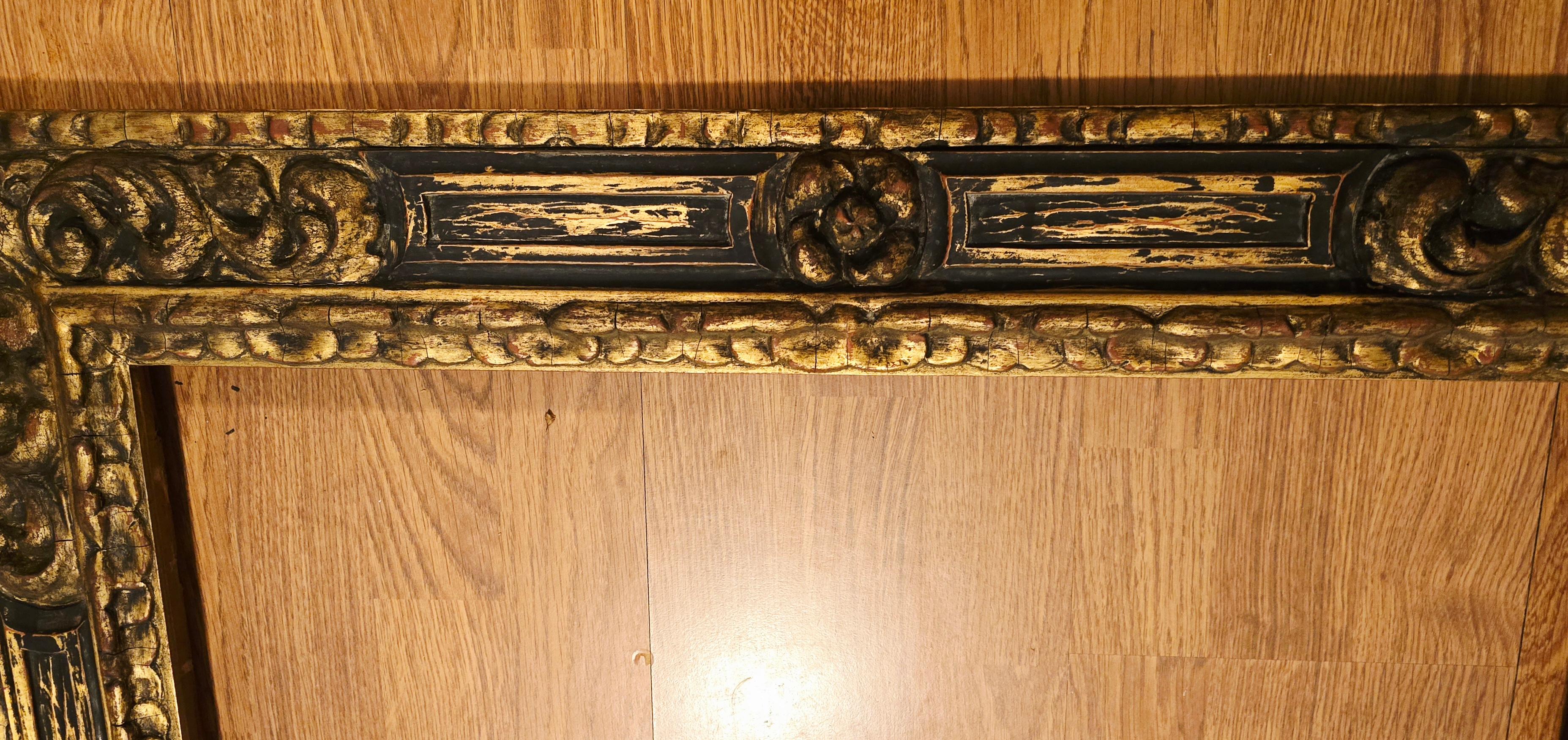 Superbe cadre baroque espagnol Newcomb Macklin en vente 1