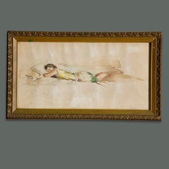 Nude Drawings and Watercolors