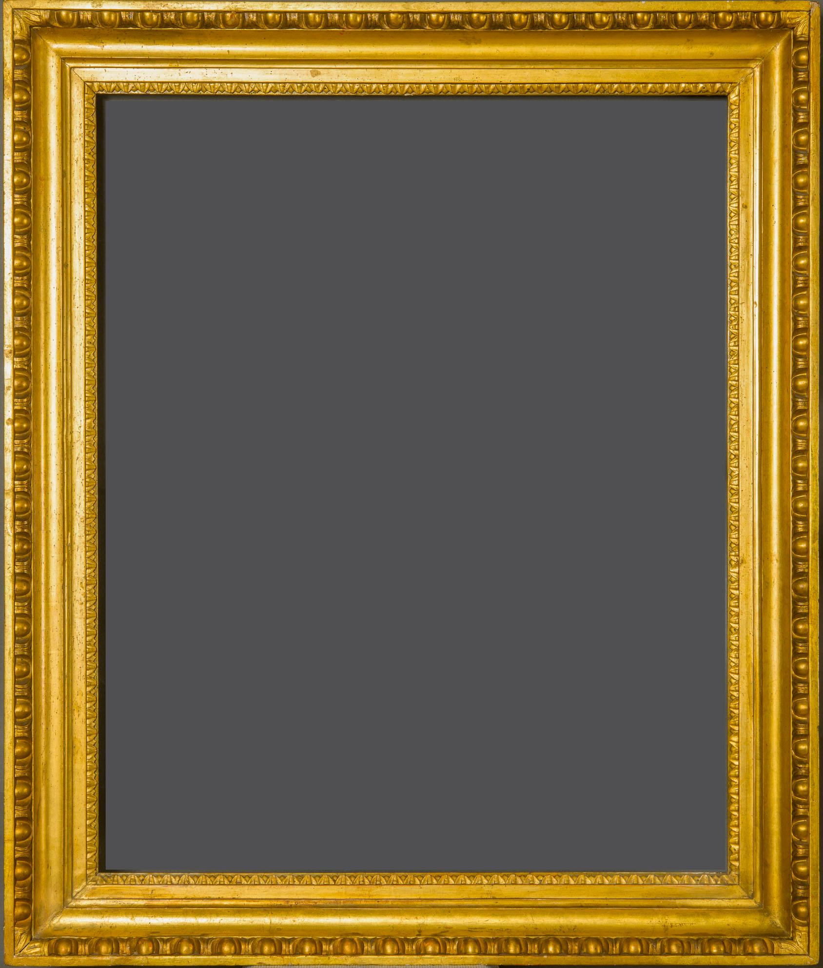 Empire Style Italian Giltwood Frame - Art by Unknown