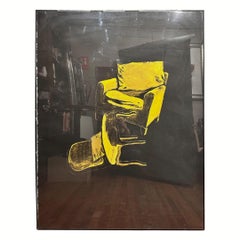 Aquatint and watercolor “Furniture XIV”Juan Muñoz, Furniture Series, 1996 Spain