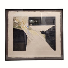 Lucio Muñoz 1998 Aguafuerte y aguatinta sobre papel especial hecho a mano