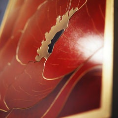 牡丹 - Botan - Patinated brass