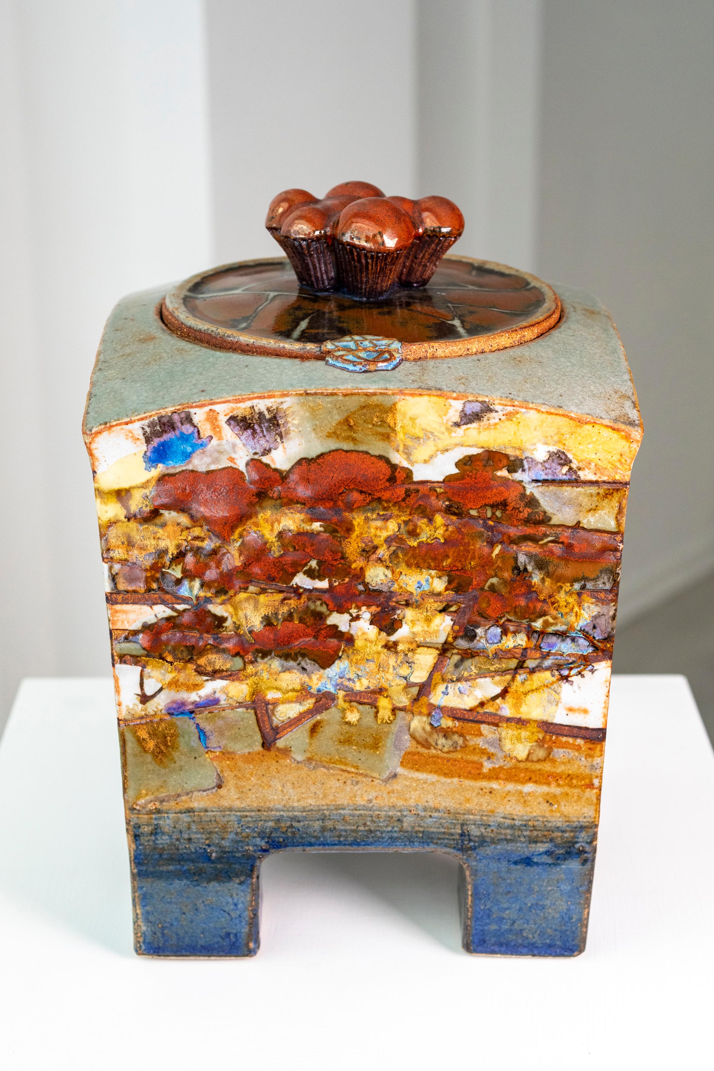 Scrigno in ceramica di siderite