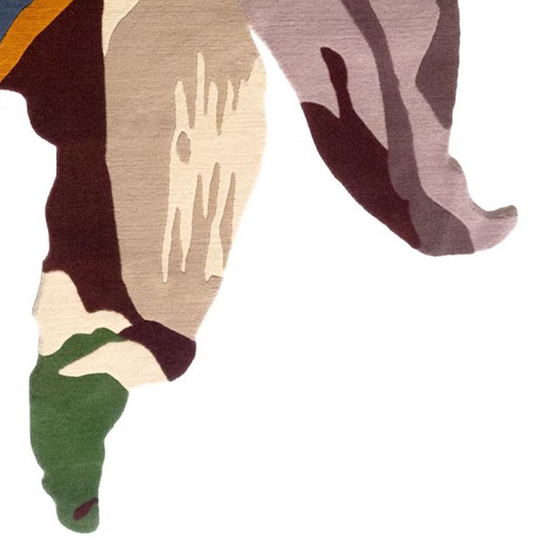 “Calyx” Rug from the Twilight Series by Leo Rydell, Handcrafted in Nepal - Contemporary Art by Leo Rydell Jost