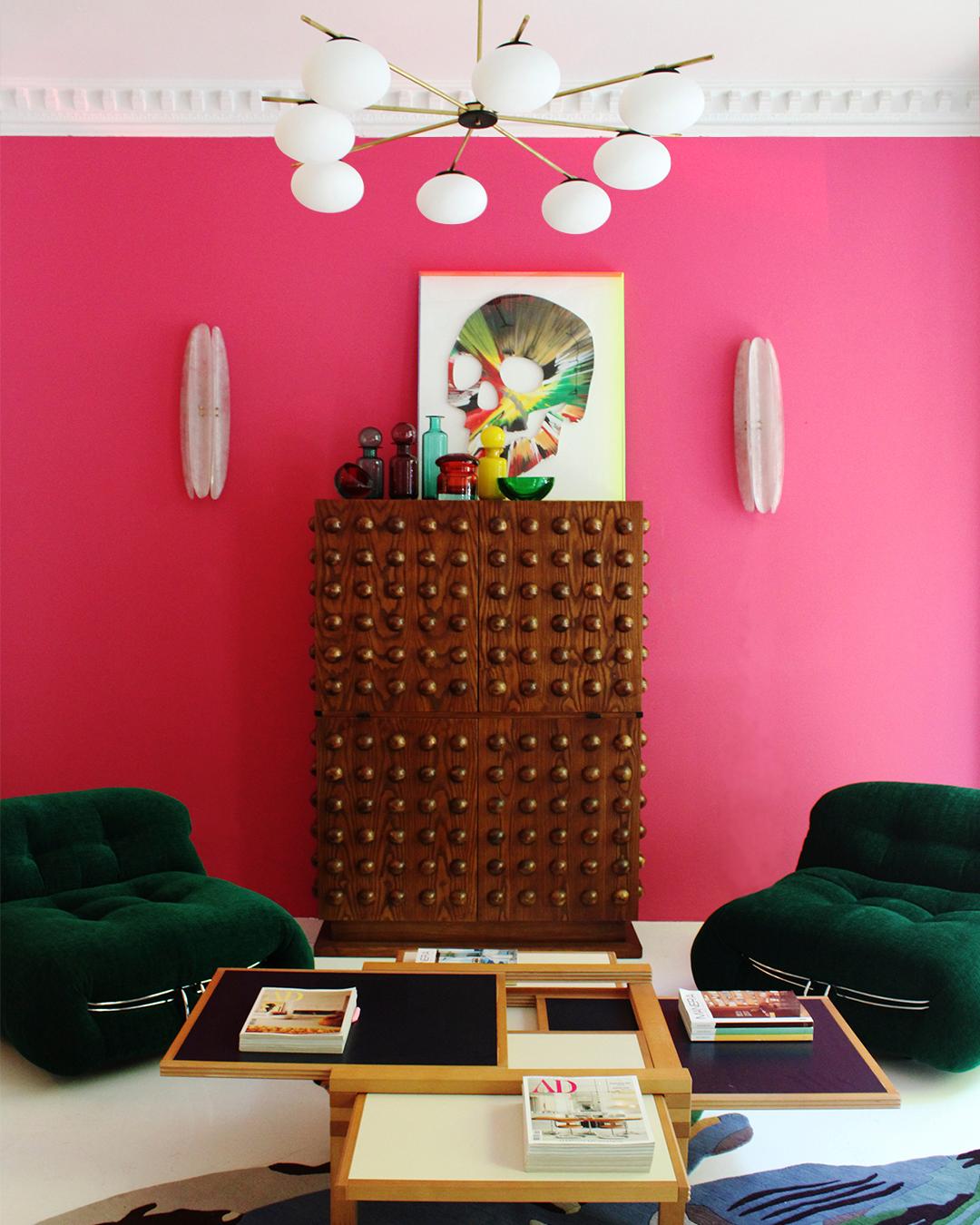 “Calyx” Rug from the Twilight Series by Leo Rydell, Handcrafted in Nepal For Sale 6