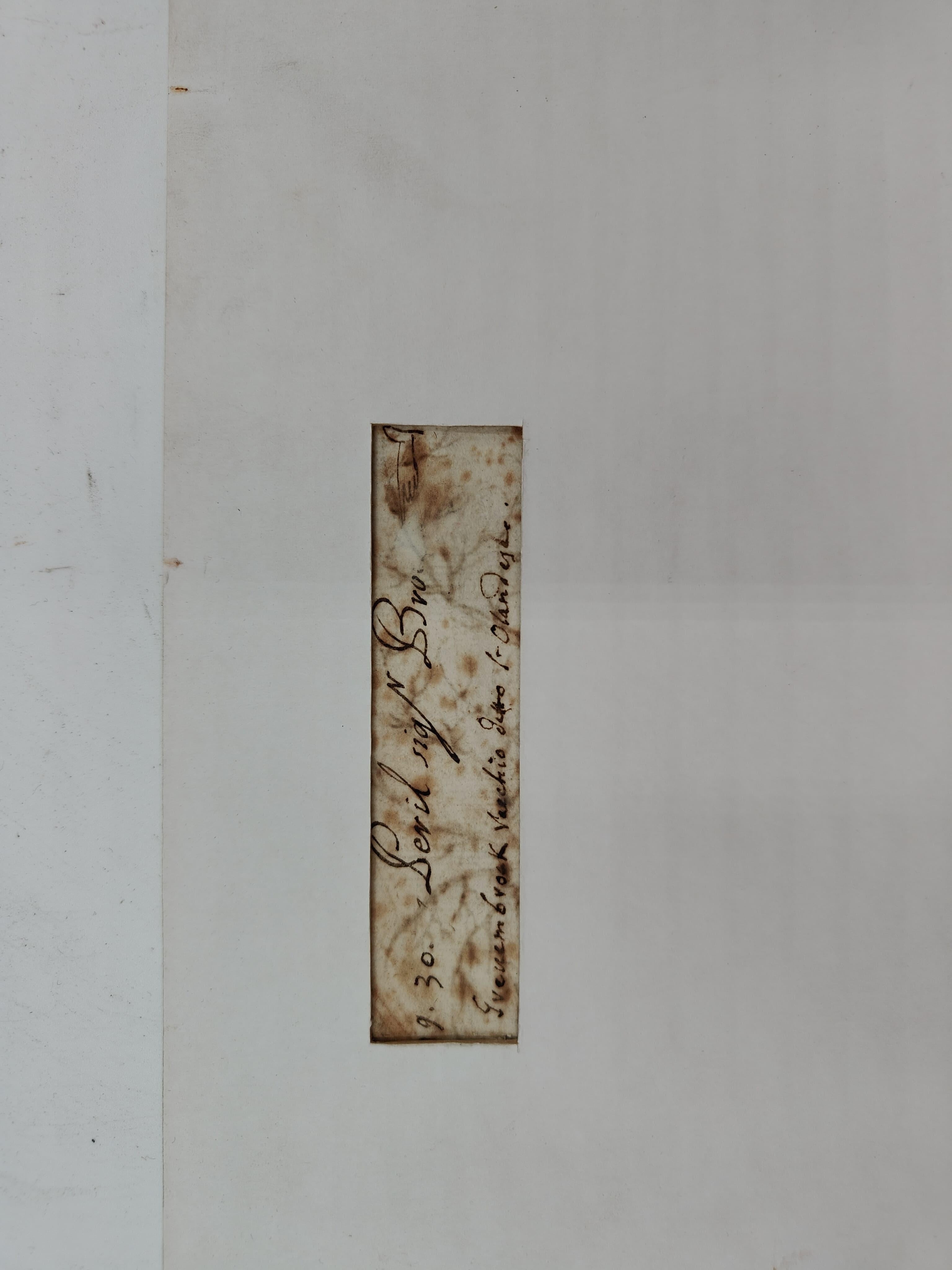 Disegno a china di un paesaggio olandese - 1680, Olanda in vendita 2