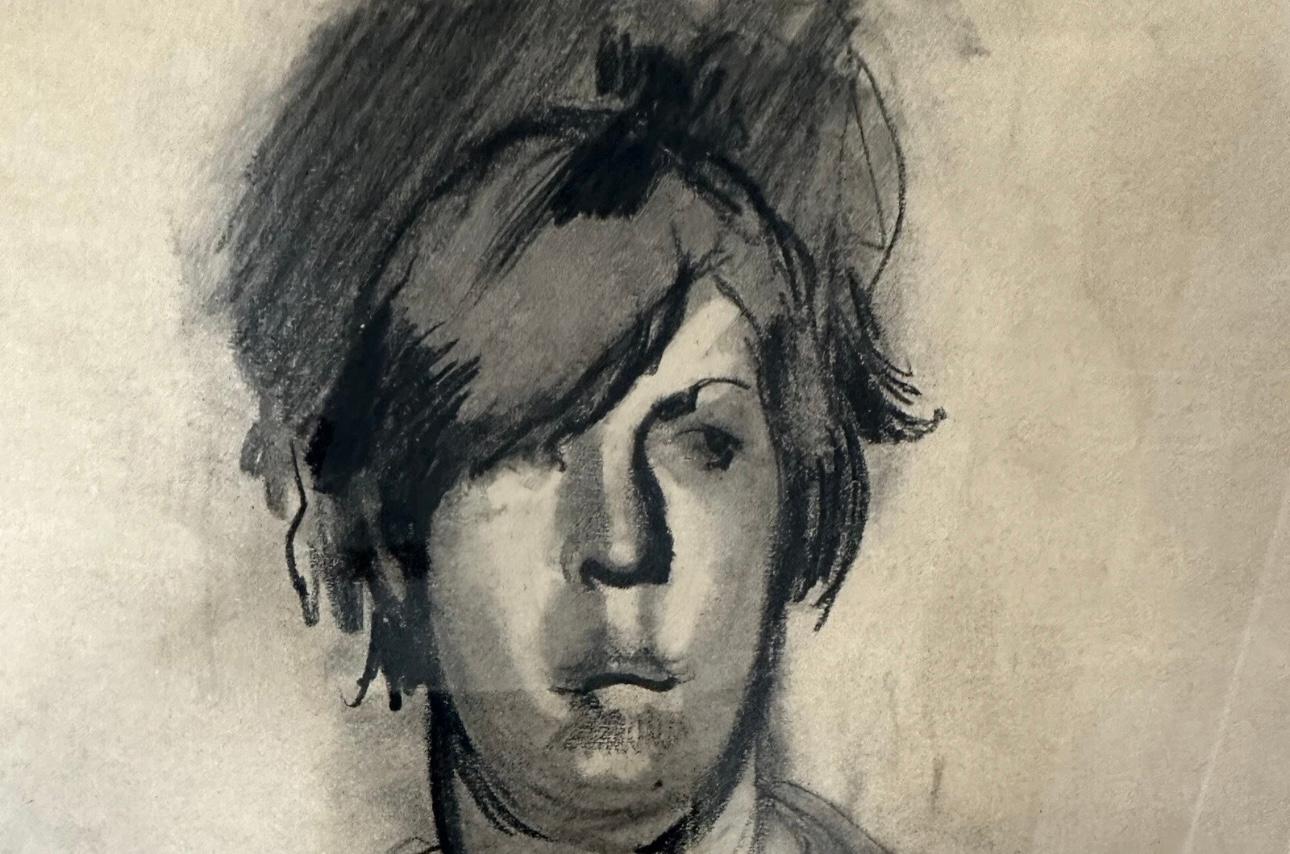 Frau (Amerikanischer Realismus), Art, von David Levine