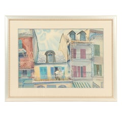 Landscape Drawings and Watercolors