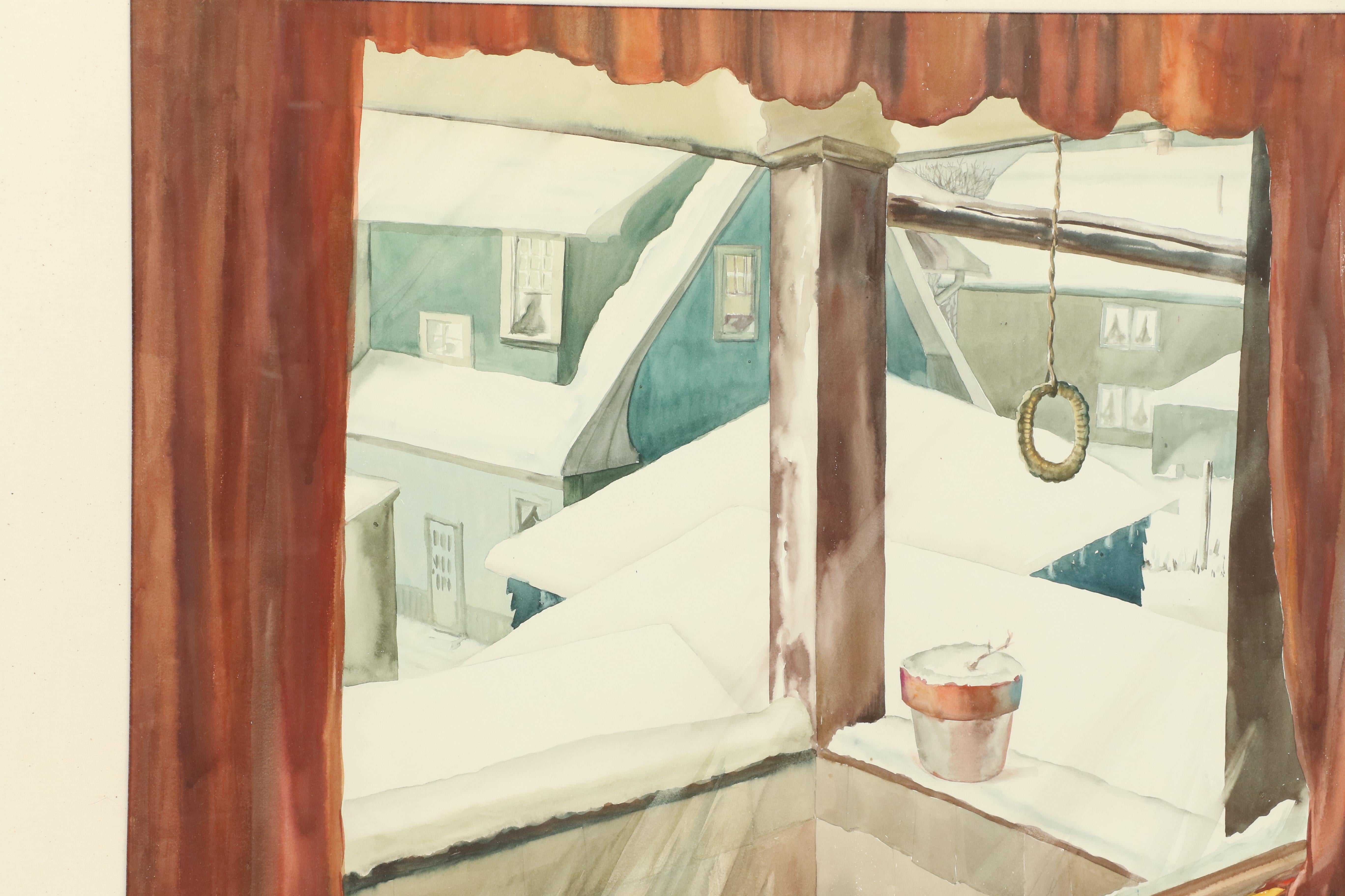 Dächer - Cleveland (Braun), Interior Art, von Kae Dorn Cass