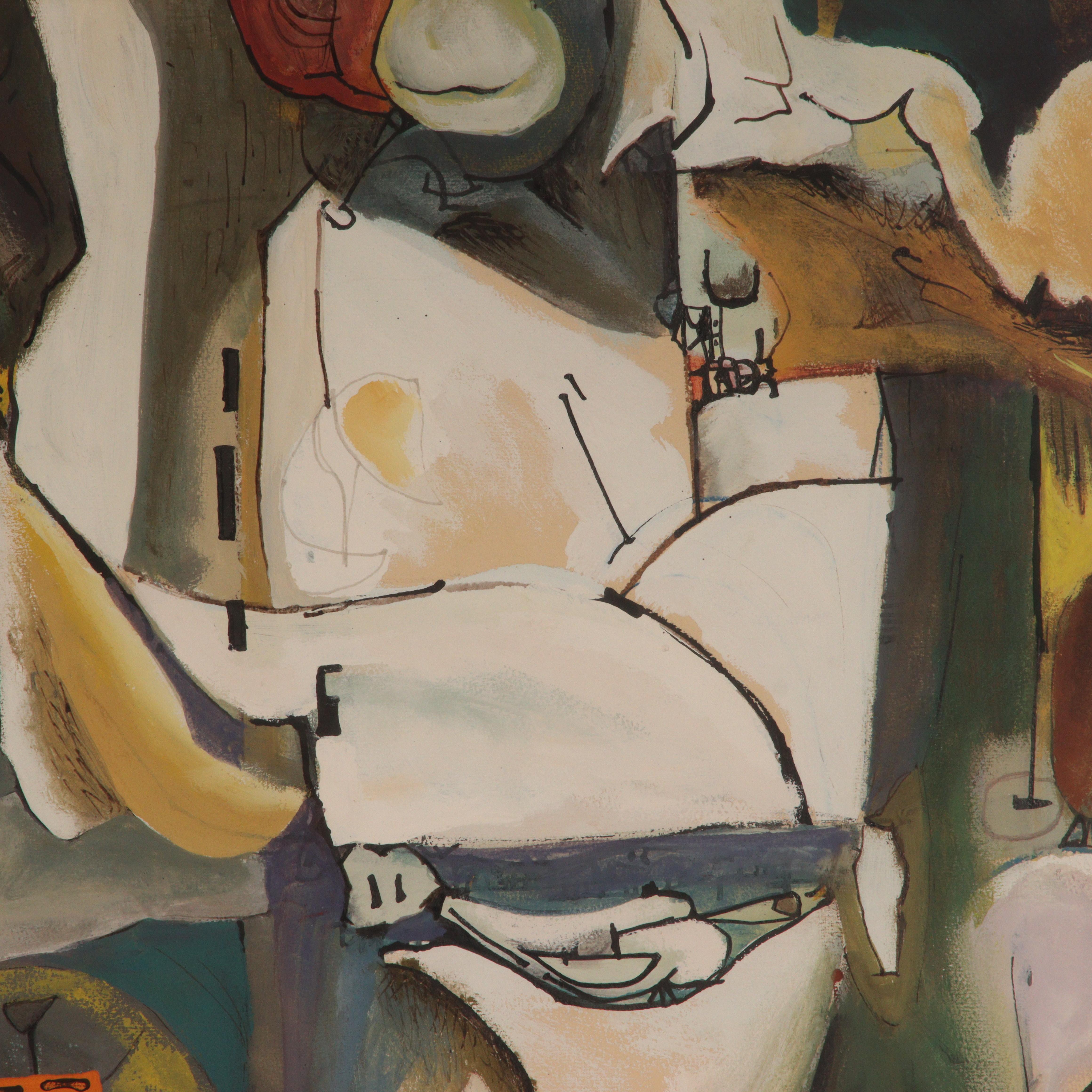 astratto 1957 - Art Astratto di Richard Wengenroth