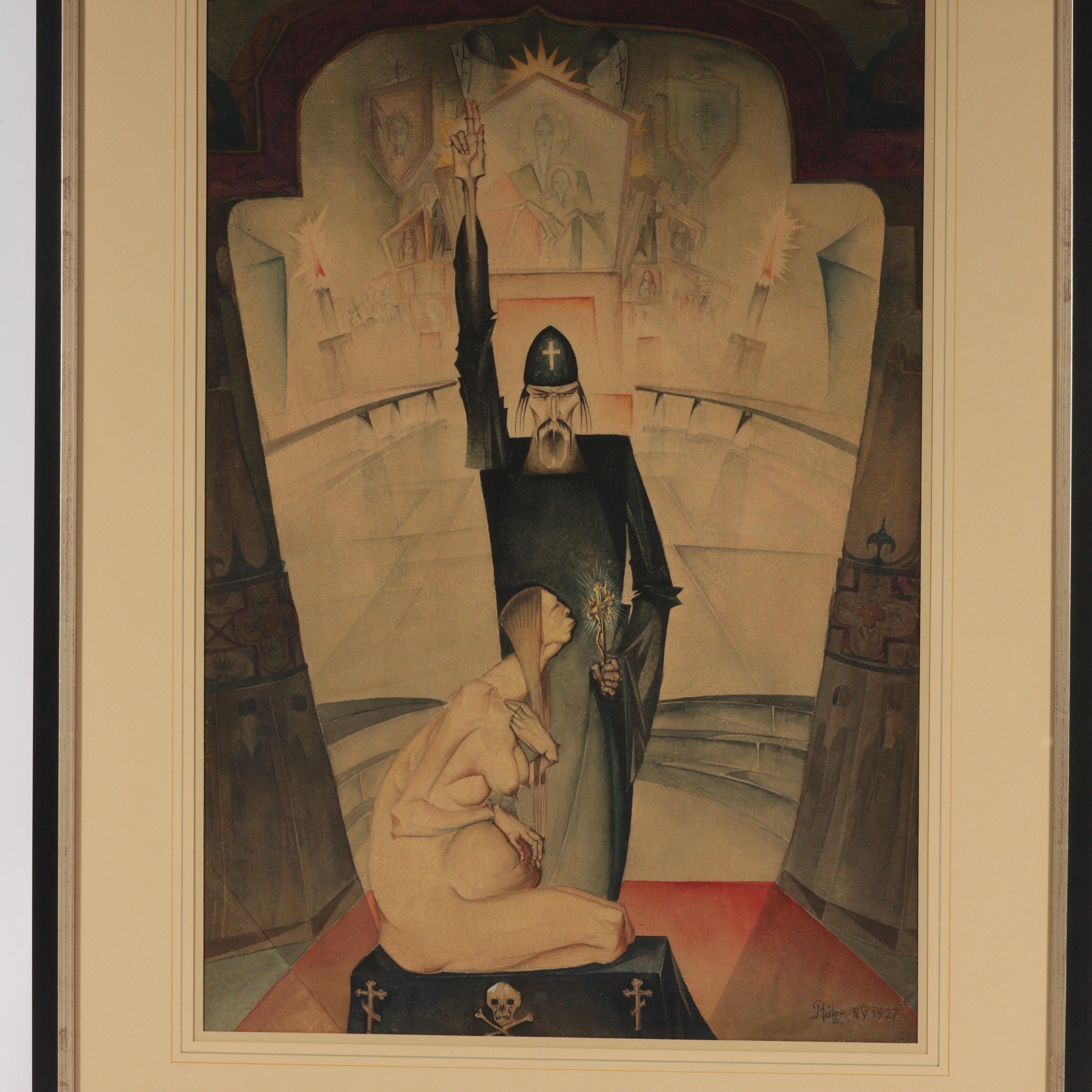 Biography from Battledore Ltd Gallery: Paul Muller (Russian/American) was born in Estonia. At the age of 16 he joined the Russian Army where he was a musician with the 