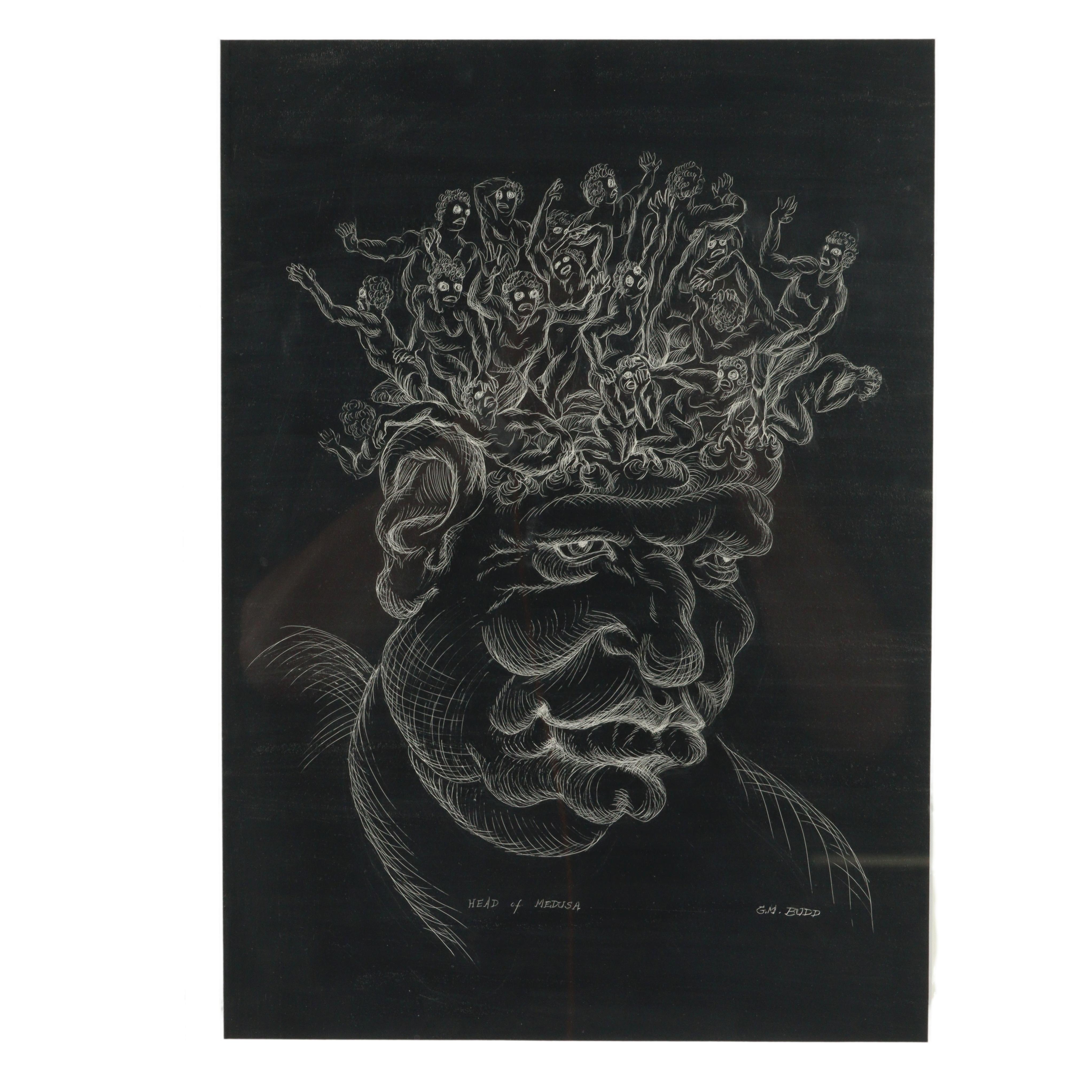 Head of Medusa - Art by GM Budd
