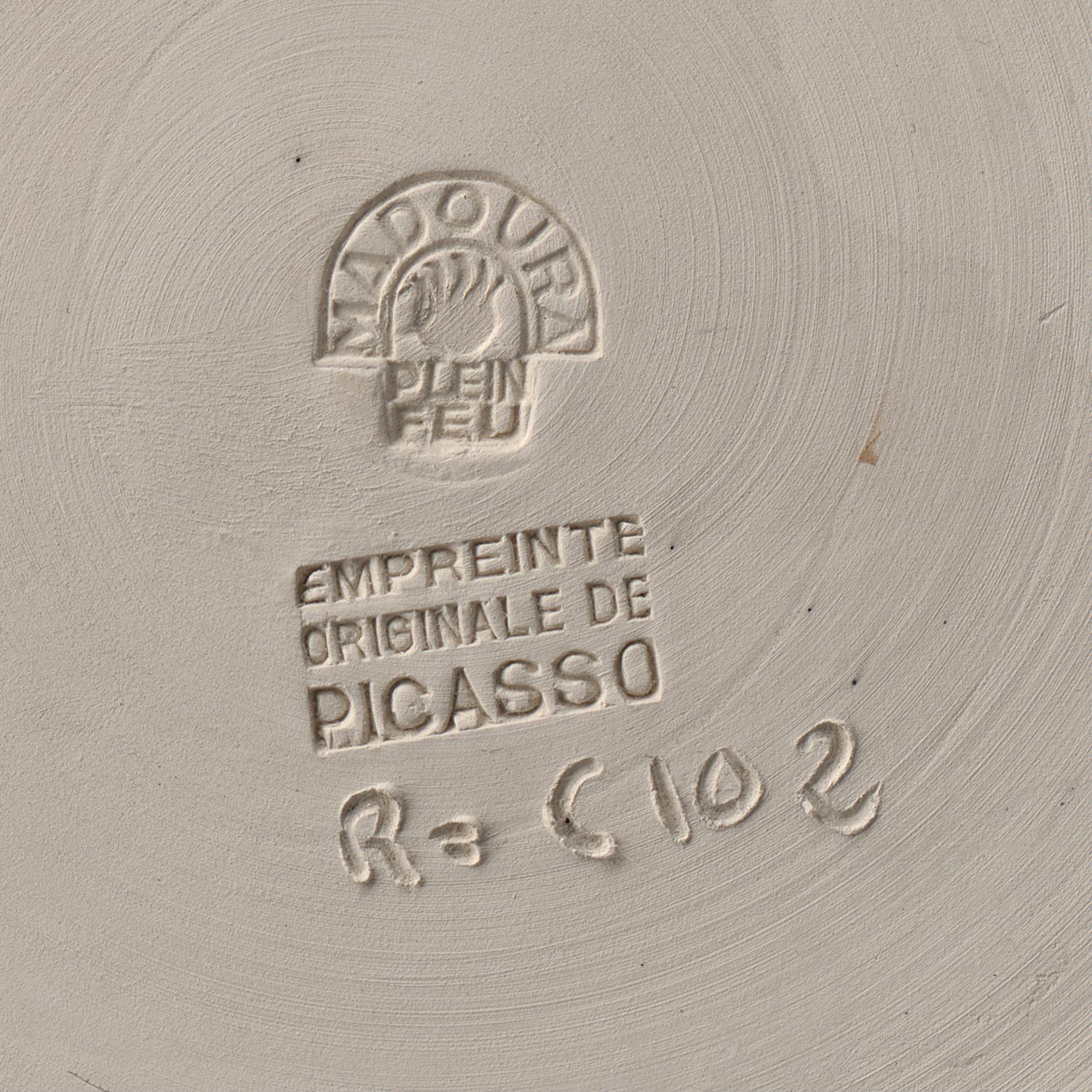 Pablo PICASSO, plate, Joie de Vivre (Joy of Living), 1956 A.R. 346 For Sale 1
